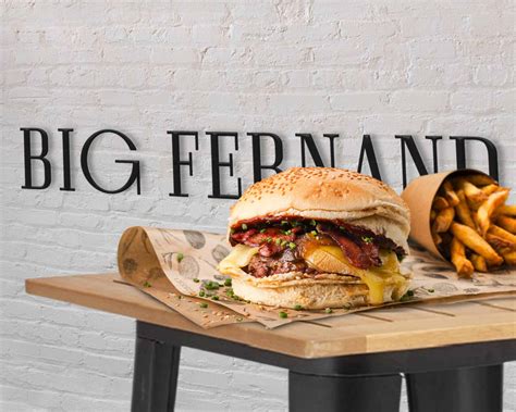 big fernand boulogne|restaurant hamburger big fernand.